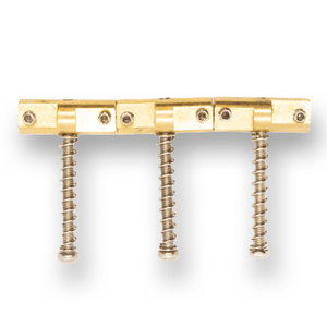 Telecaster Brass Saddles and Fittings x3 (Compensated) - parts - WM Guitars