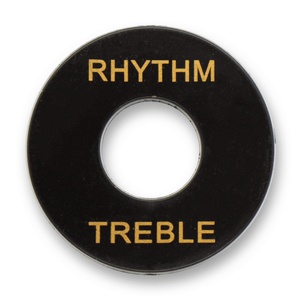 Toggle Switch Surround (Black) - WM Guitars