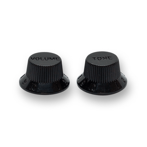 Top Hat Pot Knobs Strat Style (Various Colours) - Parts - WM Guitars