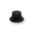 Top Hat Pot Knobs Transparent Tops (Various Colours) - Parts - WM Guitars