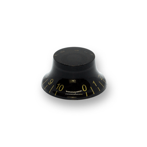 Top Hat Pot Knobs Transparent Tops (Various Colours) - Parts - WM Guitars