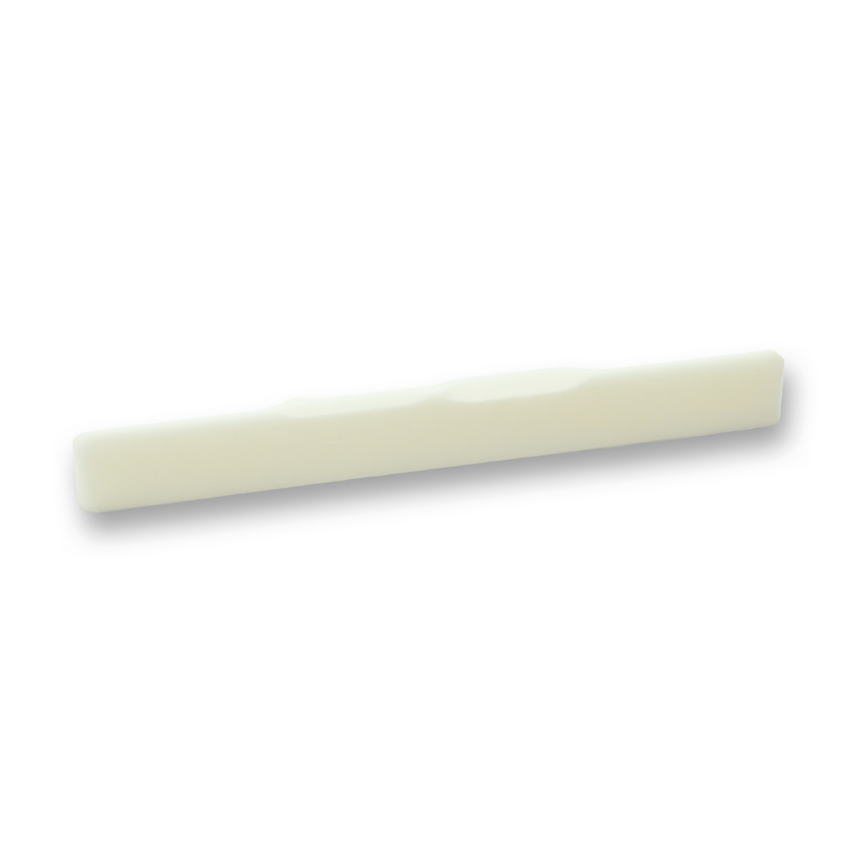 Ukulele Bone Saddle 62mm (Bleached) - Parts - WM Guitars