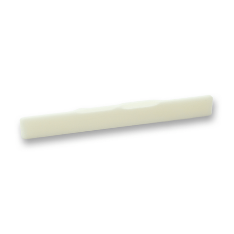 Ukulele Bone Saddle 62mm (Bleached) - Parts - WM Guitars