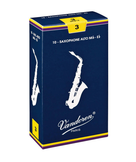 Vandoren Alto Sax Reeds (10 Pack) - Reeds - Vandoren