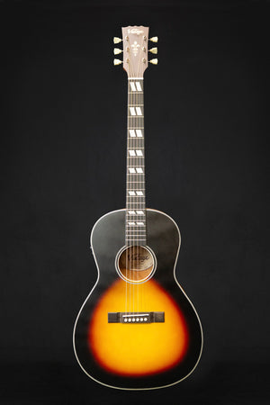 Vintage Historic Series Parlour Acoustic Guitar Vintage Sunburst - Acoustic Guitars - Vintage