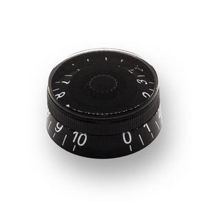 Vintage Speed Knob with Rubber Grip Ring x2 (Various Colours) - Parts - WM Guitars