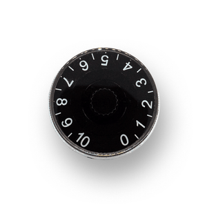 Vintage Speed Knob with Rubber Grip Ring x2 (Various Colours) - Parts - WM Guitars