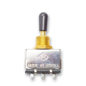 Vintage Style 3 Way Box Toggle Switch (Various Colours) - Parts - WM Guitars