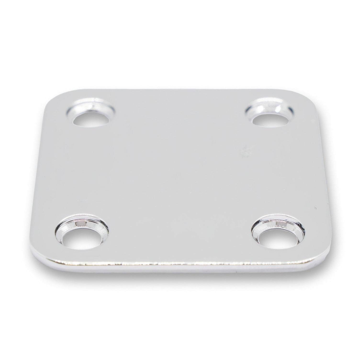 Vintage Style Neck Plate & Screws Set (Chrome or Gold) - Parts - WM Guitars