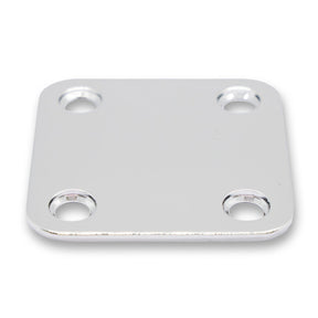 Vintage Style Neck Plate & Screws Set (Chrome or Gold) - Parts - WM Guitars