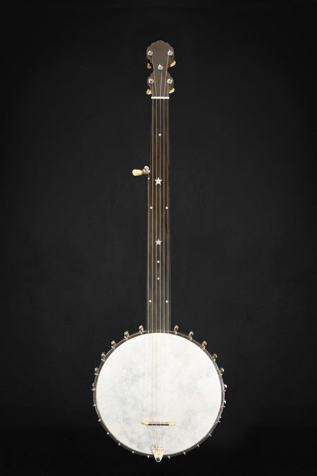W.E. Temlett Antique 6 String Fretless Banjo (Pre Owned) - Banjo - W.E Temlett