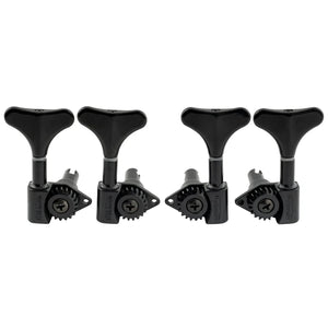 Wilkinson 2R2L 20:1 Ratio Open Gear Bass Machine Heads - Parts - Wilkinson