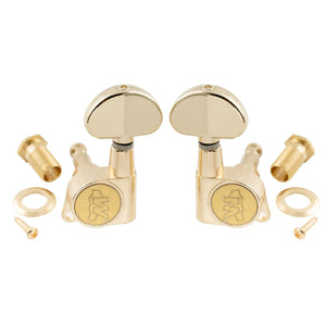 Wilkinson 3R3L 19:1 Ratio E - Z - LOK Full Sealed Guitar Machine Heads - Parts - Wilkinson