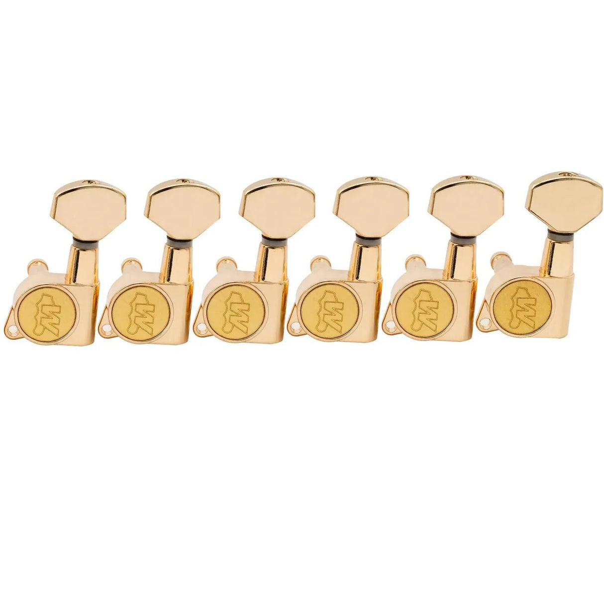 Wilkinson Left Handed 6 - in - line E - Z - LOK Machine Heads - Parts - Wilkinson