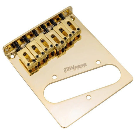 Wilkinson M Series 52.5mm Guitar Bridge with 6 Modern Style Saddles - Parts - Wilkinson