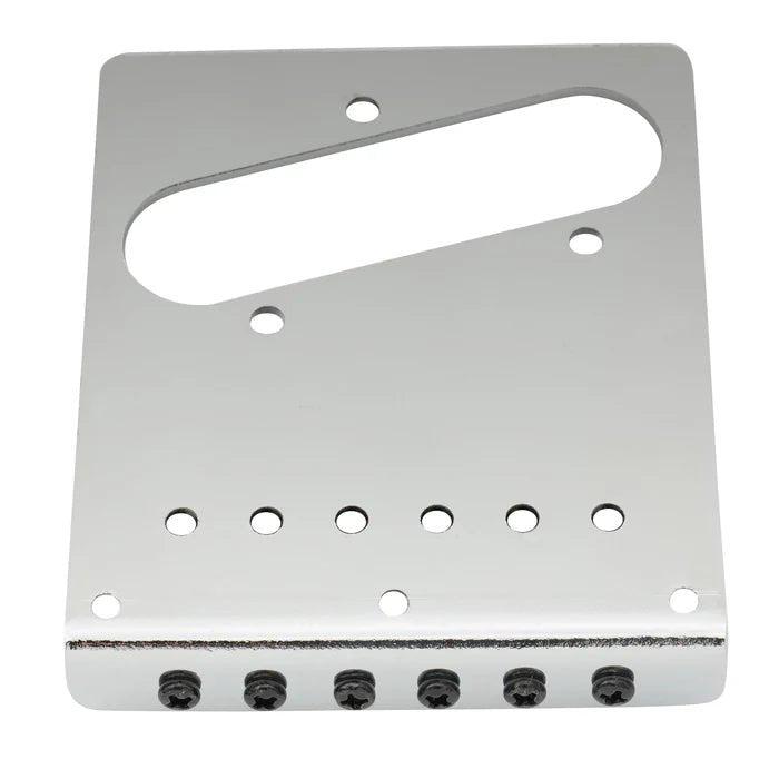 Wilkinson M Series 52.5mm Guitar Bridge with 6 Modern Style Saddles - Parts - Wilkinson