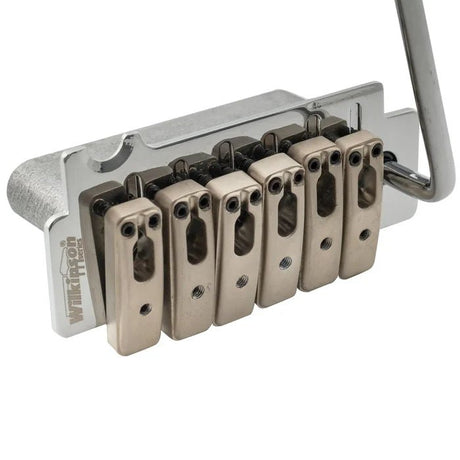 Wilkinson M Series 52.5mm Individual Saddle Full Block ST Guitar Tremolo Bridge - Parts - Wilkinson