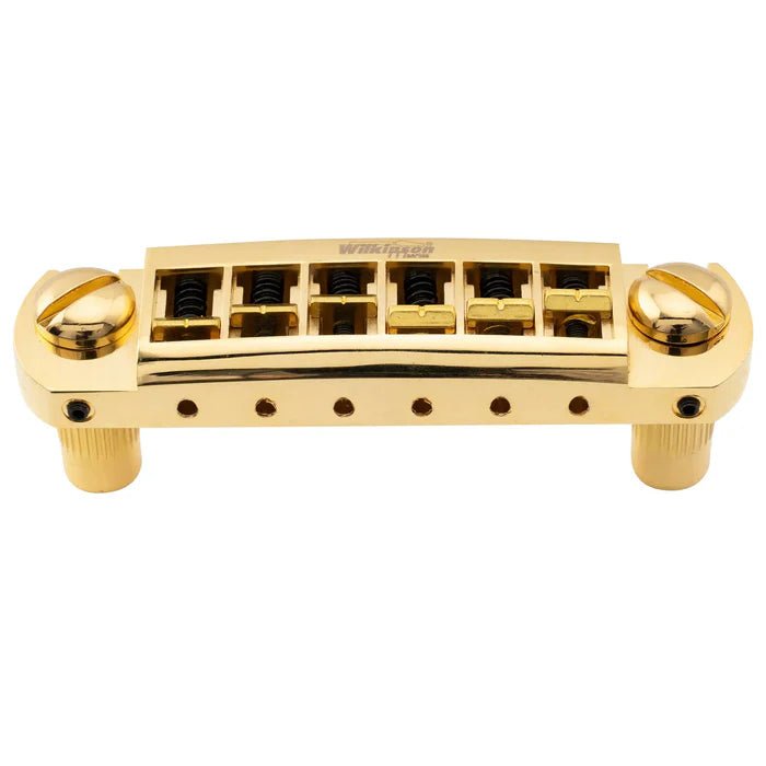 Wilkinson M Series 52.5mm String Spacing Adjustable Pigtail Style Wraparound Bridge - Parts - Wilkinson