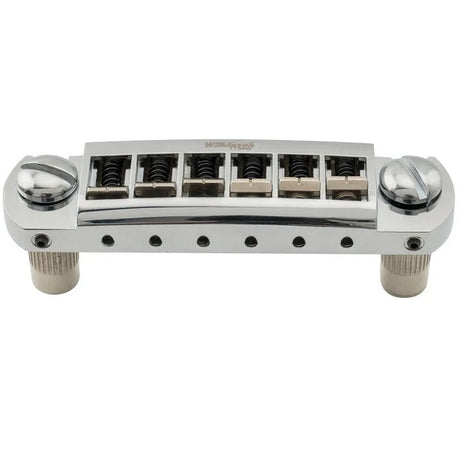 Wilkinson M Series 52.5mm String Spacing Adjustable Pigtail Style Wraparound Bridge - Parts - Wilkinson