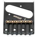 Wilkinson M Series 54mm Vintage Ashtray Style Bridge with 6 Brass Barrel Saddles - Parts - Wilkinson