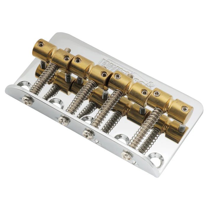 Wilkinson WBBC Bass Bridge Brass Saddles for 4 - String Precision/Jazz Bass - Parts - Wilkinson