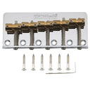 Wilkinson WBBC5 18mm Brass Saddles Steel Plate 5 - String Bass Bridge - Parts - Wilkinson
