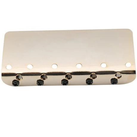 Wilkinson WBBC5 18mm Brass Saddles Steel Plate 5 - String Bass Bridge - Parts - Wilkinson