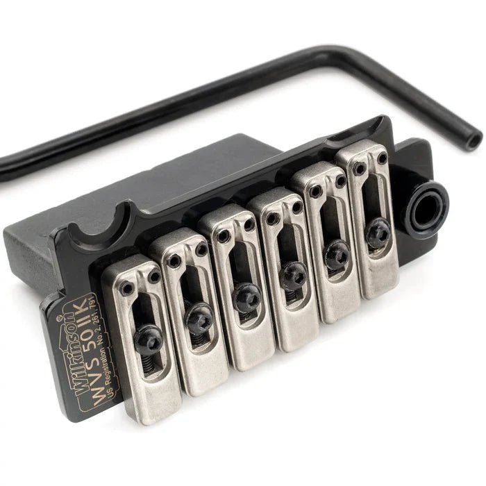 Wilkinson WVS50IIK 52.5mm 2 - Point Tremolo Bridge with Stainless Steel Saddles - Parts - Wilkinson