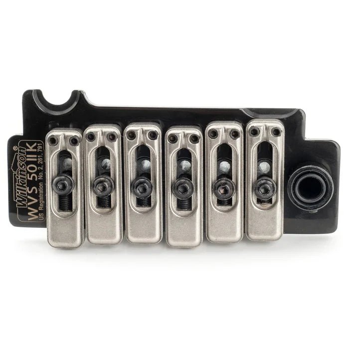 Wilkinson WVS50IIK 52.5mm 2 - Point Tremolo Bridge with Stainless Steel Saddles - Parts - Wilkinson