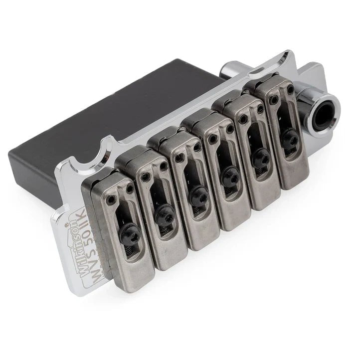 Wilkinson WVS50IIK 52.5mm 2 - Point Tremolo Bridge with Stainless Steel Saddles - Parts - Wilkinson