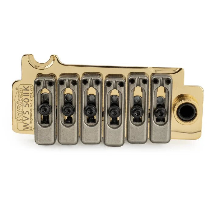 Wilkinson WVS50IIK 52.5mm 2 - Point Tremolo Bridge with Stainless Steel Saddles - Parts - Wilkinson