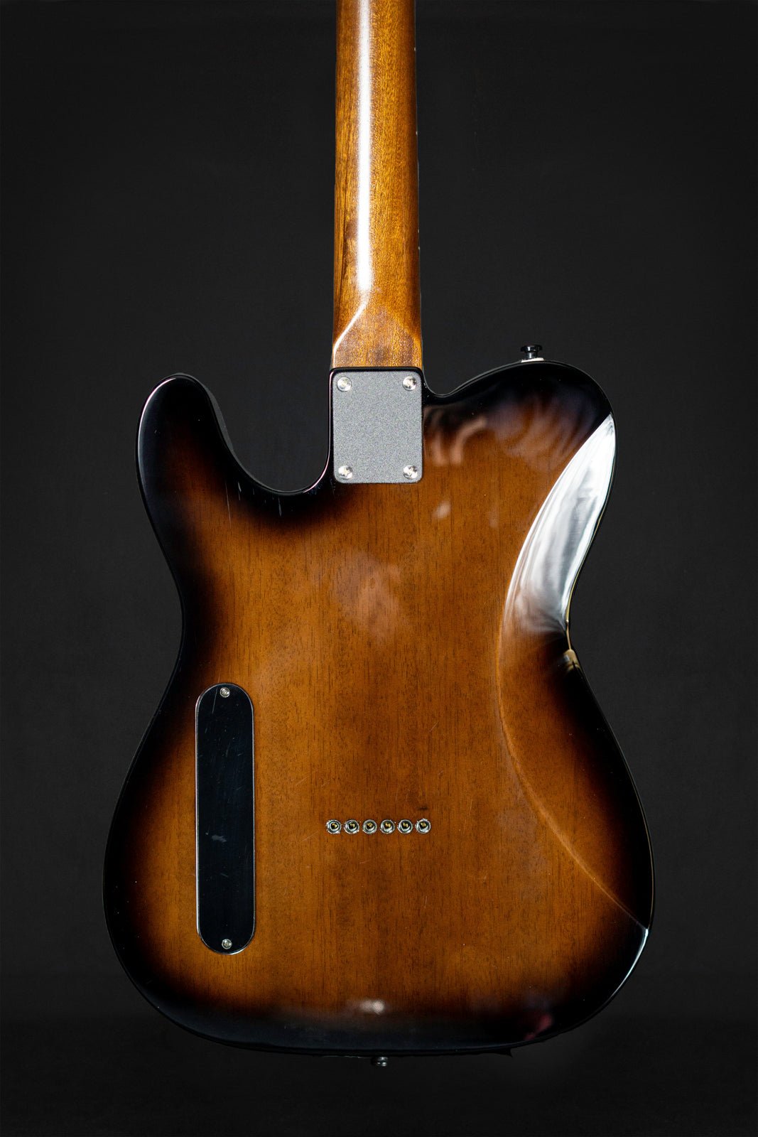 Woodstock Custom Telecaster, Brown Burl 'Rock for Ukraine' - Electric Guitars - Woodstock