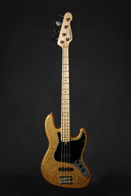 Woodstock J-Standard Bass Bronze Sparkle - Bass Guitars - Woodstock