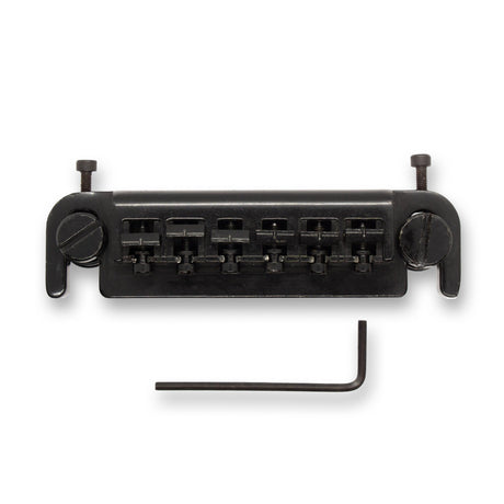 Wrap - Around Bridge Assembly (Black) - Parts - WM Guitars