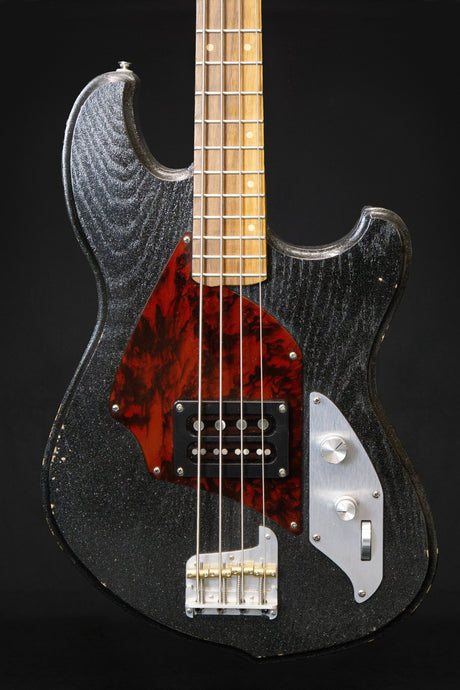 Zona Fenrir Custom Handmade Active Bass Black - Bass Guitars - Zona