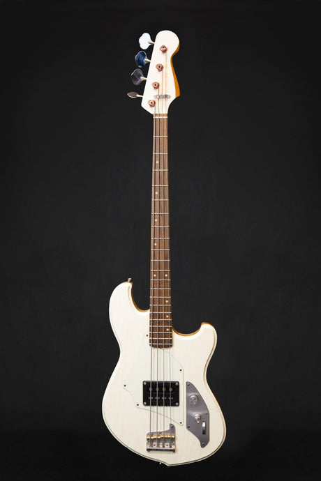 Zona Fenrir Custom Handmade Active Bass White Chocolate - Bass Guitars - Zona