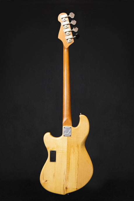 Zona Fenrir Custom Handmade Active Bass White Chocolate - Bass Guitars - Zona