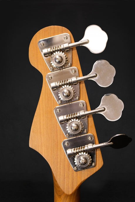 Zona Fenrir Custom Handmade Active Bass White Chocolate - Bass Guitars - Zona