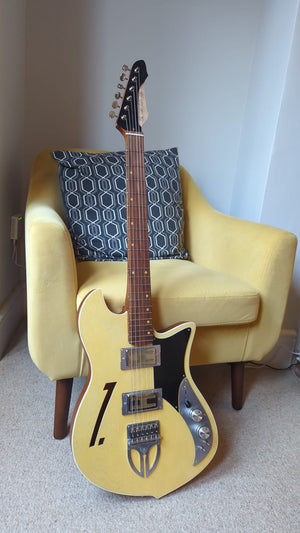 Zona Isca Custom Blonde Handmade Electric Guitar - Electric Guitars - Zona