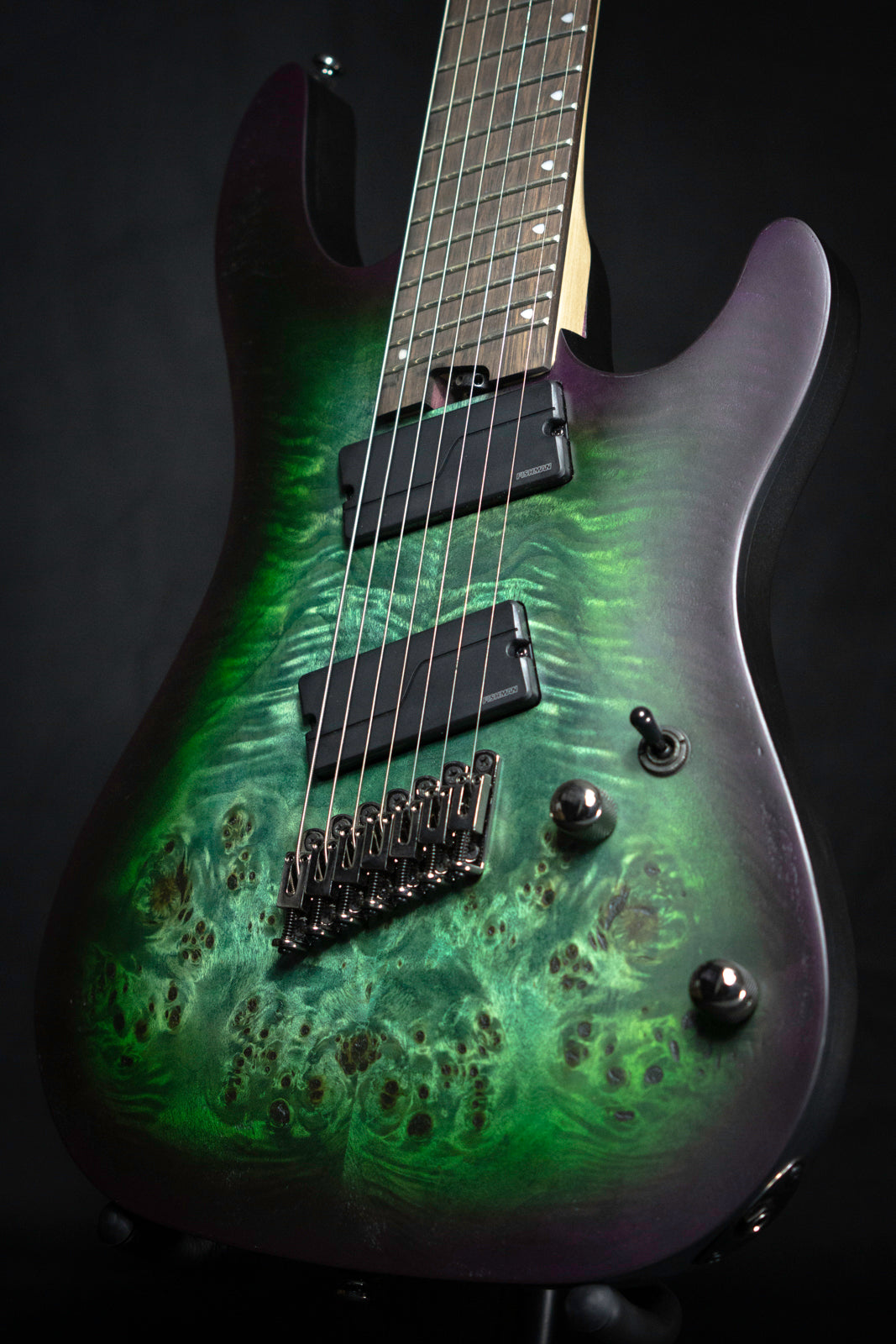 Cort KX507ms Electric Guitar Body Angled