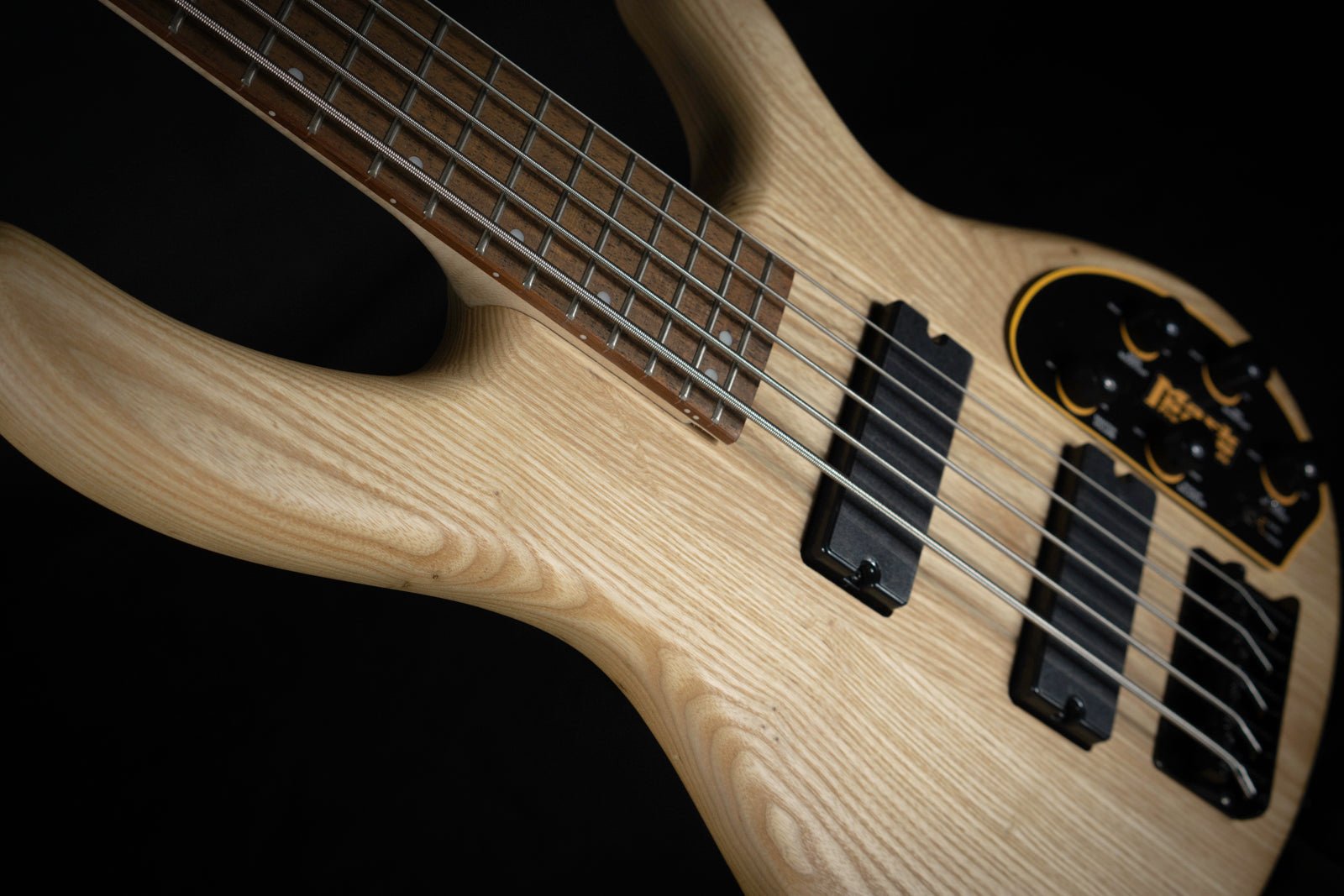 Cort DLX V AS Bass, Open Pore Natural - Bass Guitars - Cort