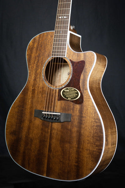 Cort GA5F FMH Grand Regal Acoustic Guitar Body Angled