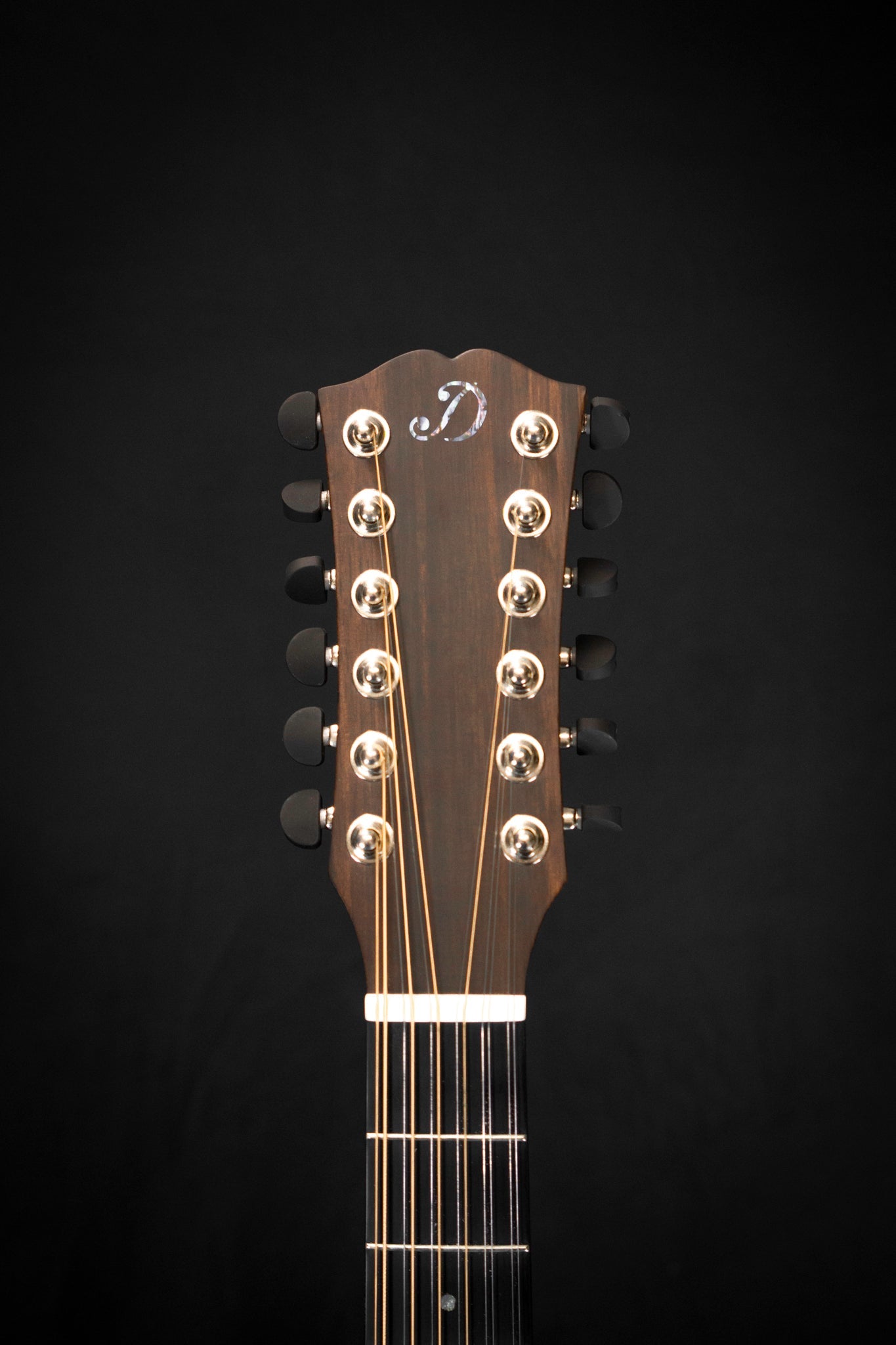 Dowina Scetis DE 12 s Acoustic Guitar Headstock Front