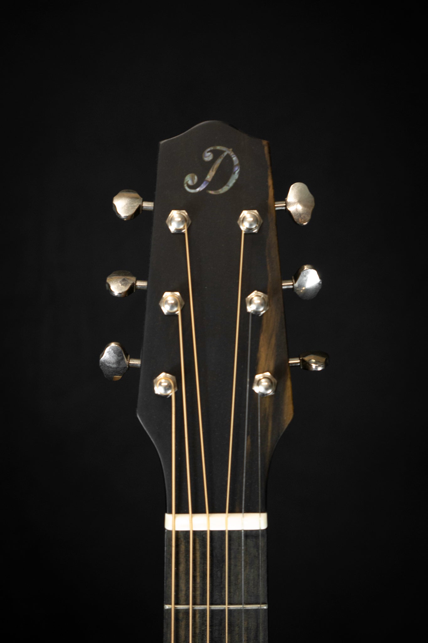 Dowina Sol BV Parlour Acoustic Guitar Headstock Front