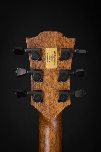 Lag Michael Haumont Acoustic Guitar Headstock Back