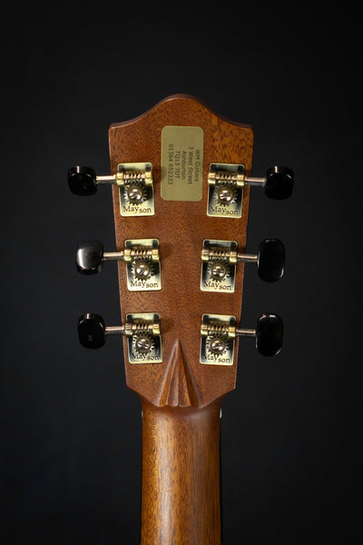 Mayson Ms5 SCE2 Acoustic Guitar Headstock Back