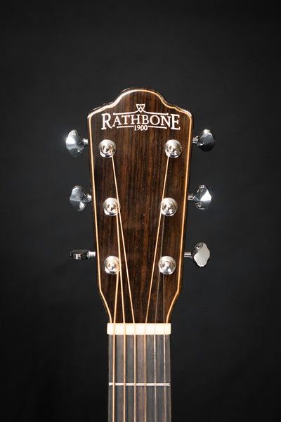 Rathbone R3 SMPCEBK Acoustic Guitar Headstock Front