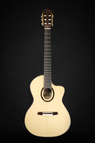 Salvador Cortez CS 245 Classical Guitar Full Body Front